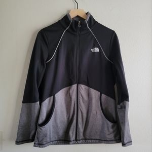 North Face, L, Black and Grey